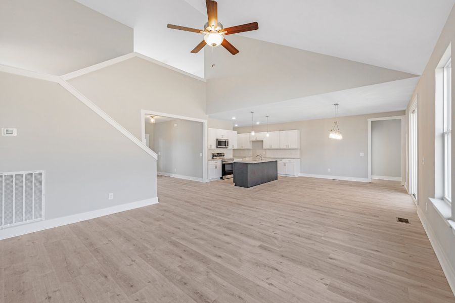 Representative unfurnished interior of a home built from the The Cassie by Norfleet Builders in Judah Hills, Cross Plains (Image 15).