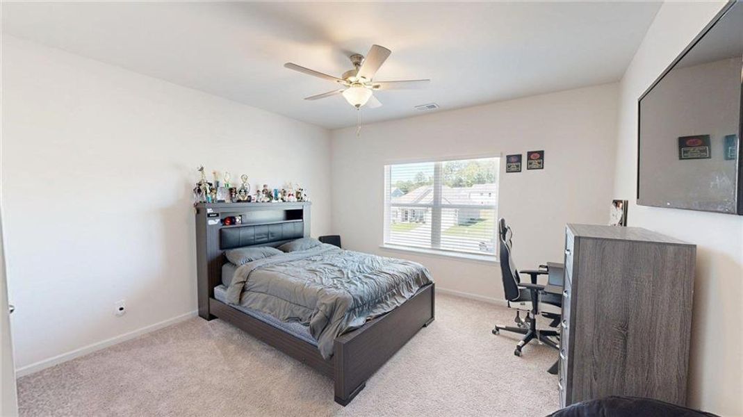 Furnished interior view inside a new home in Evergreen at Lakeside, Temple (Image 12). Furnished interior view inside a new home in Evergreen at Lakeside, Temple (Image 12).