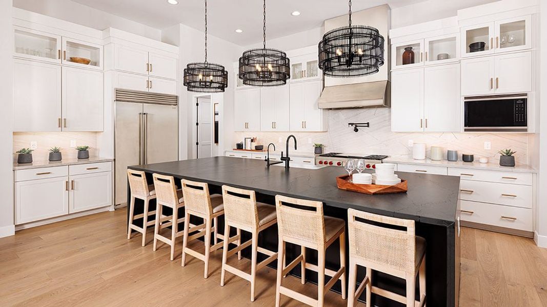 Representative furnished interior of a home built from the Hawthorne by Taylor Morrison in Verdin Capstone Collection, Phoenix (Image 9).