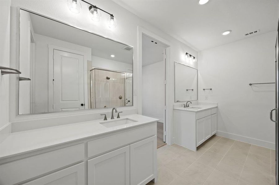 Furnished interior view inside a new home in Fields, Frisco (Image 6).