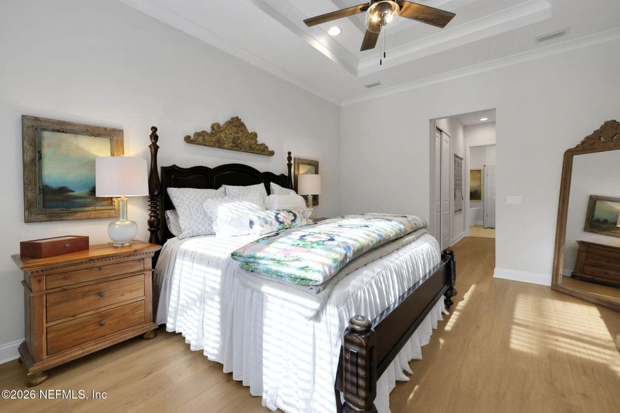 Furnished interior view inside a new home in Settler's Landing at Nocatee, Ponte Vedra (Image 63).