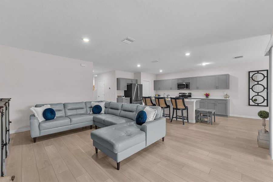Furnished interior view inside a new home in New Home Communities Near Tampa, Ocala, and Orlando, Florida, Lithia (Image 7).