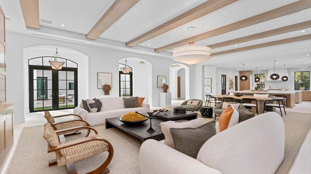 Furnished interior view inside a new home in , Delray Beach (Image 7).