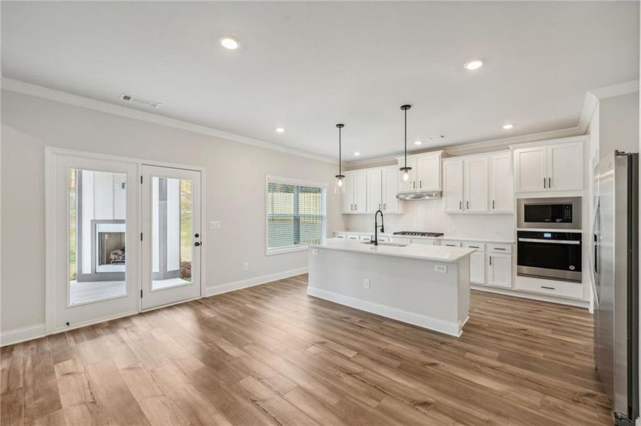 Furnished interior view inside a new home in Fowler Farms, Auburn (Image 16).