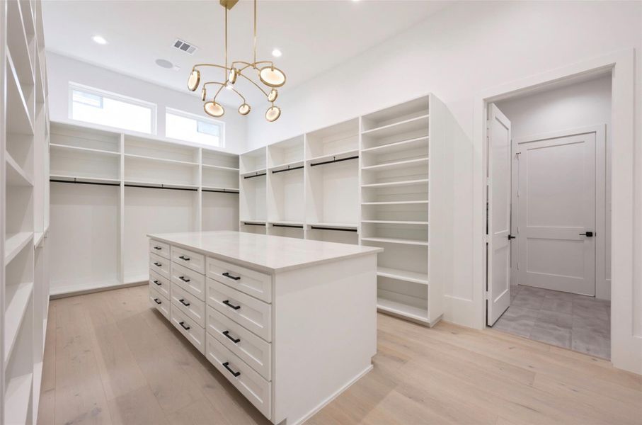 Furnished interior view inside a new home in , Houston (Image 11).