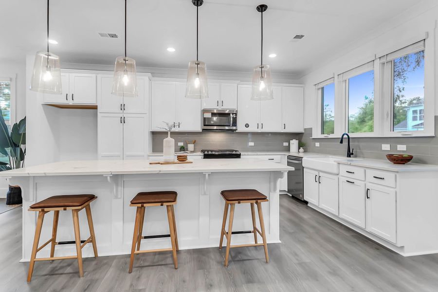 Furnished interior view inside a new home in , Summerville (Image 16).