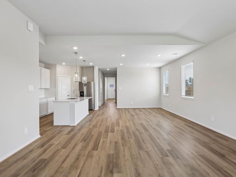 Photo is not of the actual home, but is an inspirational photo of builder’s model home and may depict options, furnishings, and/or decorator features that are not included