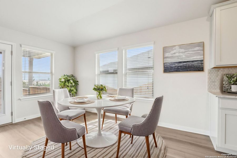 Furnished interior view inside a new home in , Cibolo (Image 9).