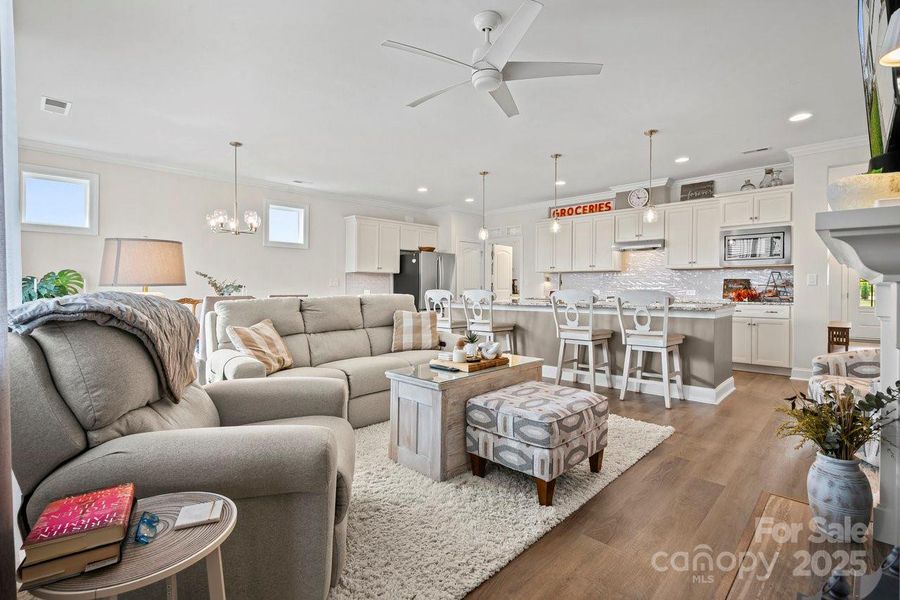 Furnished interior view inside a new home in Trilogy® Lake Norman, Denver (Image 5).