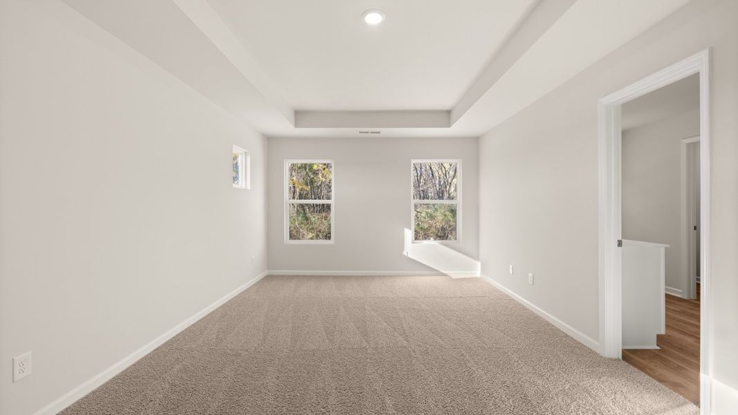 Spacious, unfurnished interior of a new home in Brookland Commons, Monroe (Image 18).