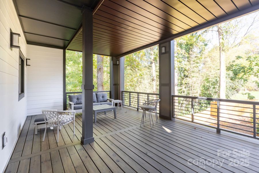 Exterior details and patio area of a home in , Charlotte (Image 26).