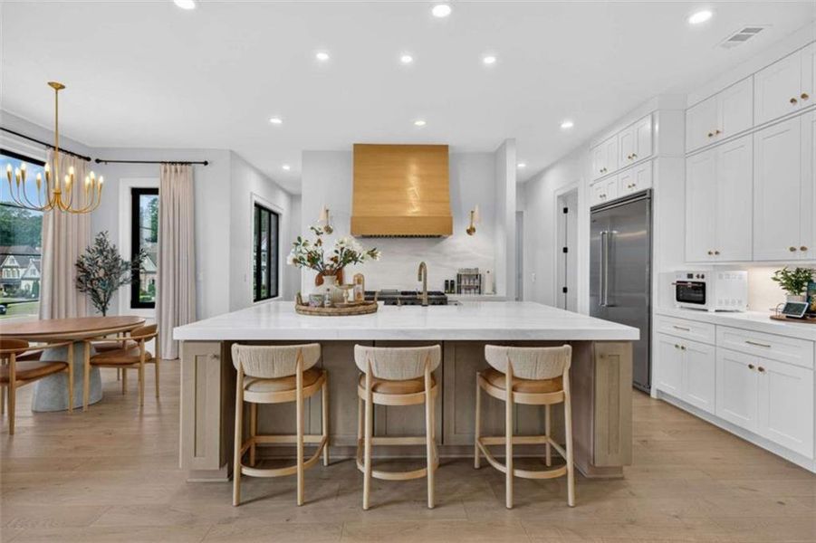 Furnished interior view inside a new home in , Hoschton (Image 46).