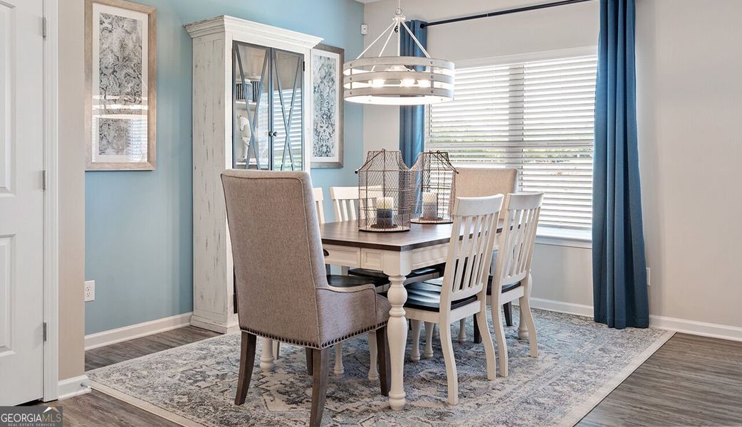 Furnished interior view inside a new home in Avalon, Perry (Image 12).