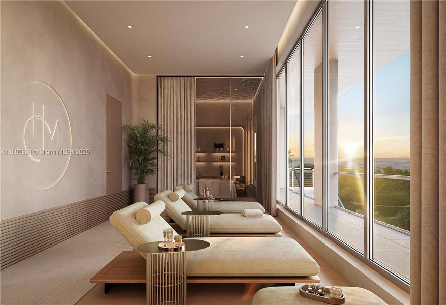 Furnished interior view inside a new home in , Hollywood (Image 5).