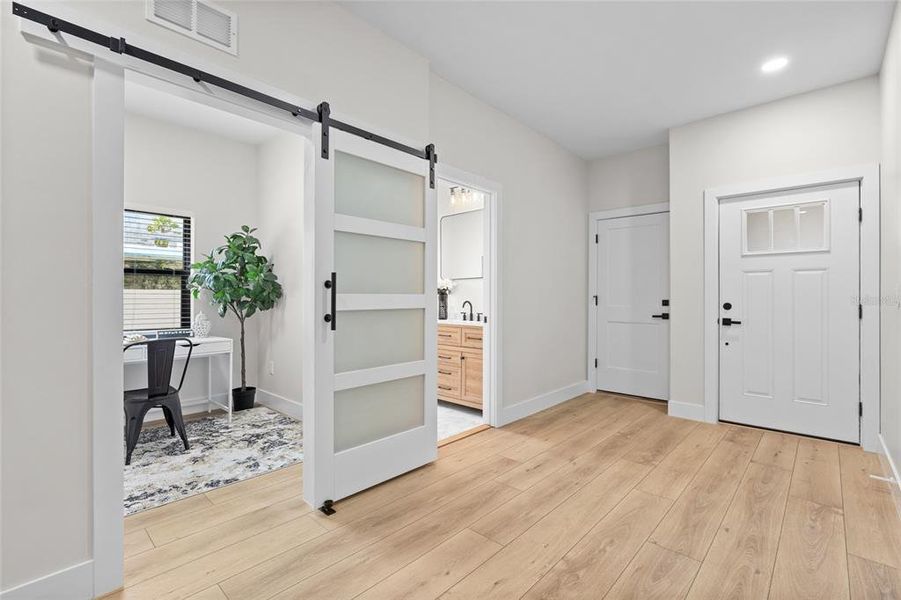 Furnished interior view inside a new home in , Tampa (Image 19).