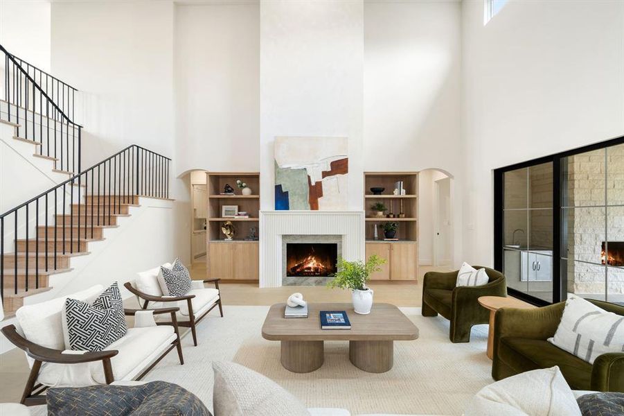 Furnished interior view inside a new home in , Dallas (Image 31). Furnished interior view inside a new home in , Dallas (Image 31).