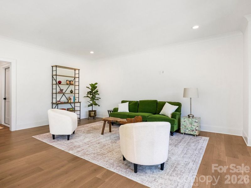 Furnished interior view inside a new home in , Charlotte (Image 25).