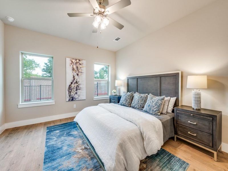 Furnished interior view inside a new home in Ladera Little Elm, Little Elm (Image 8).