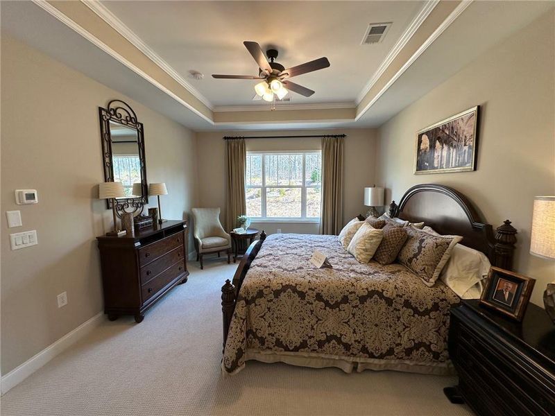 Furnished interior view inside a new home in , Cumming (Image 7).