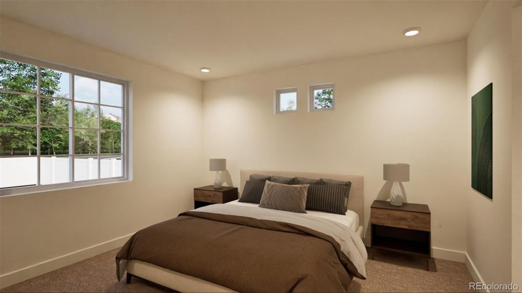 Furnished interior view inside a new home in Thompson River Ranch, Johnstown (Image 7). Furnished interior view inside a new home in Thompson River Ranch, Johnstown (Image 7).