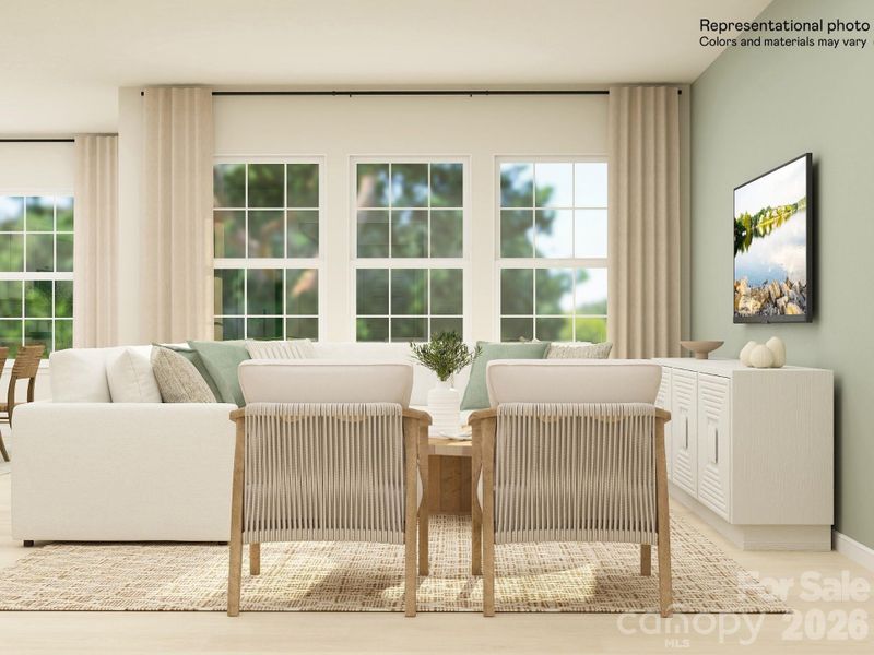 Furnished interior view inside a new home in Roselyn, Lancaster (Image 7).