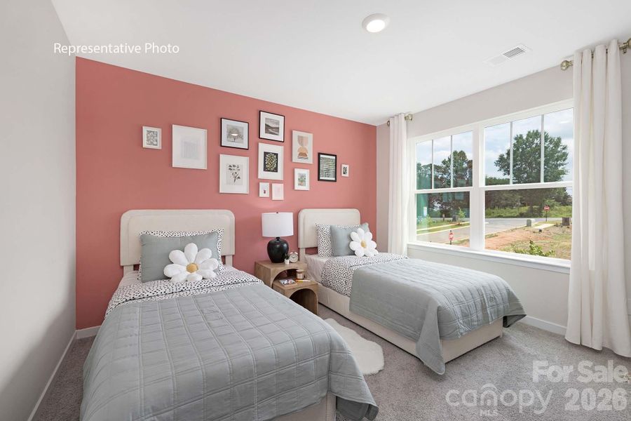 Furnished interior view inside a new home in Silverstein, Salisbury (Image 14).