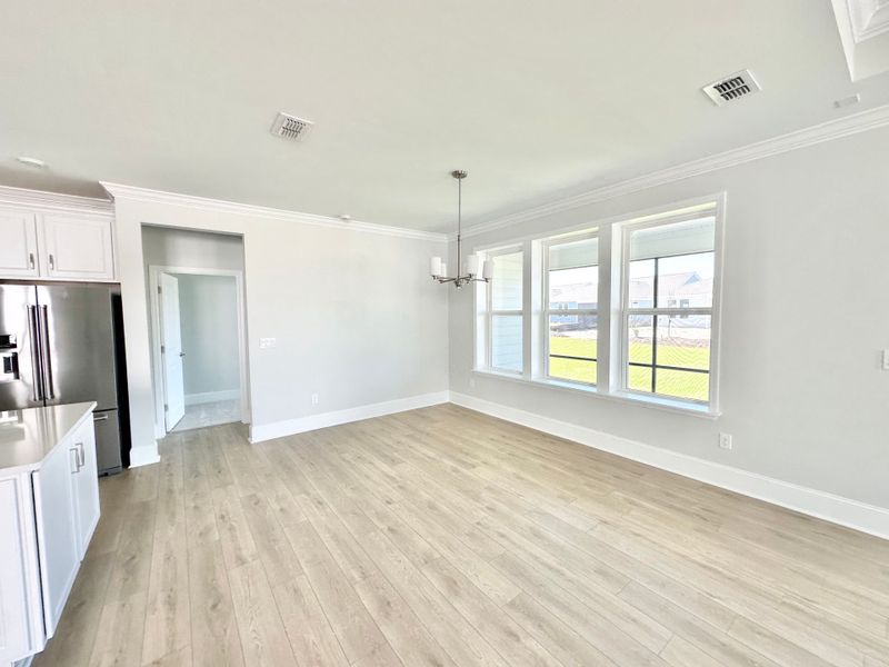 Spacious, unfurnished interior of a new home in Del Webb Wilmington at Mallory Creek, Leland (Image 10).