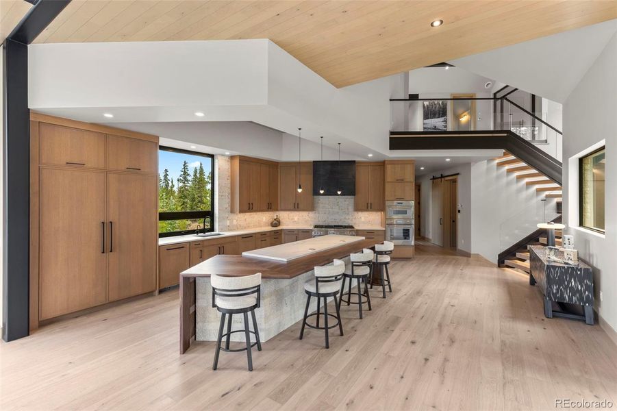 Furnished interior view inside a new home in , Breckenridge (Image 37).