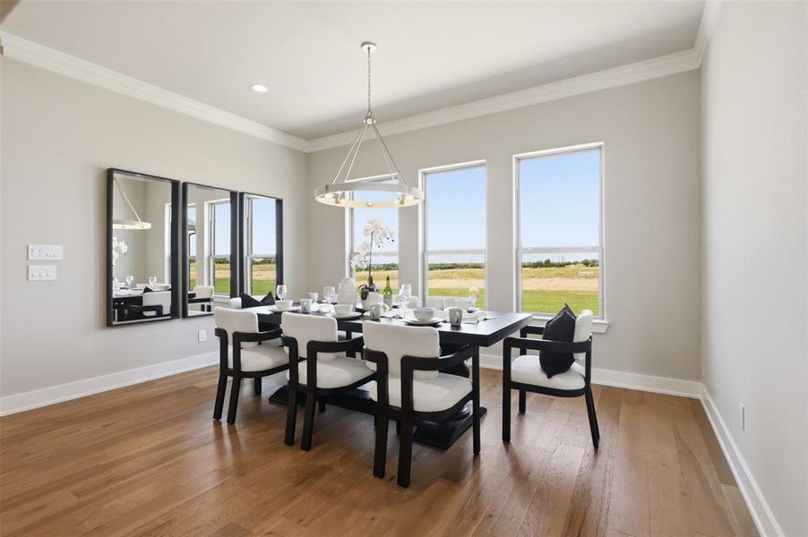 Furnished interior view inside a new home in , Granbury (Image 32).