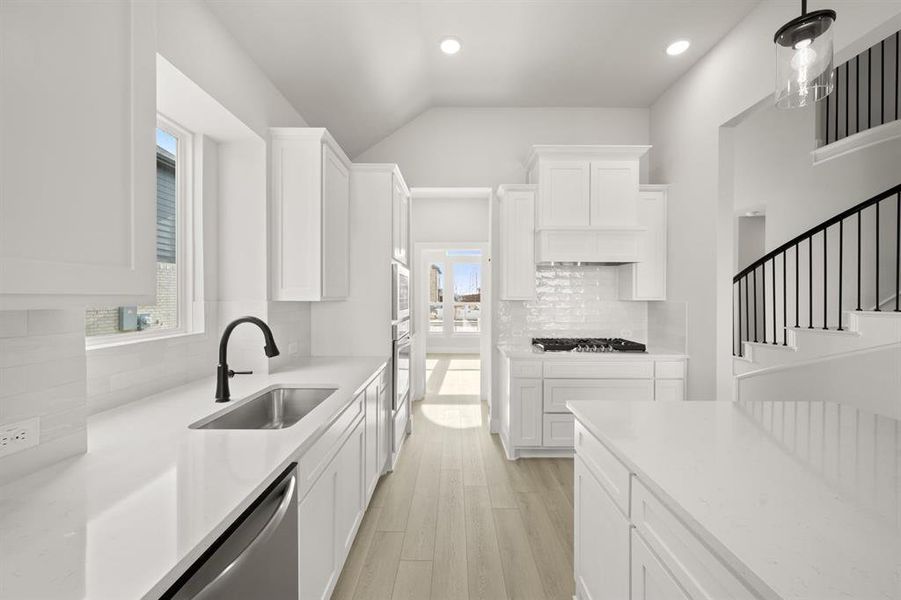 Furnished interior view inside a new home in Westside Preserve, Midlothian (Image 9).