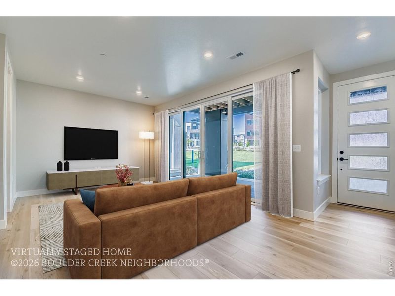 Furnished interior view inside a new home in Baseline, Broomfield (Image 31).