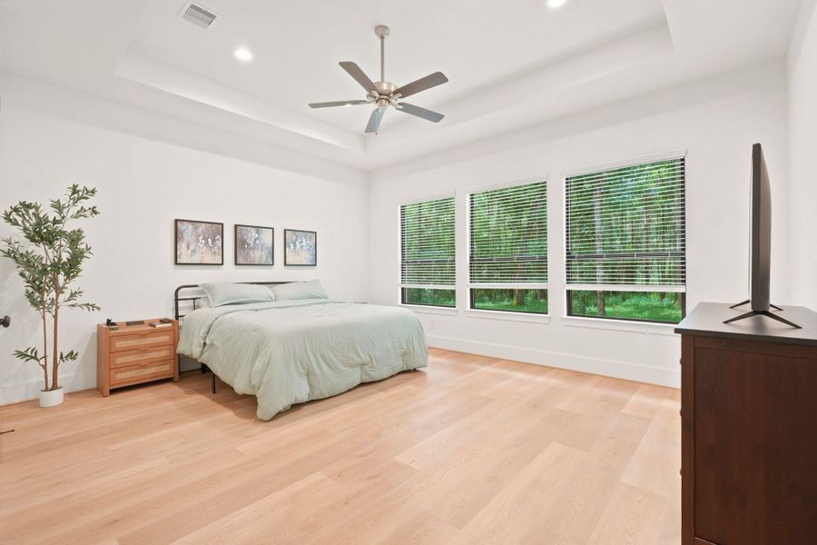 Furnished interior view inside a new home in , New Waverly (Image 10).