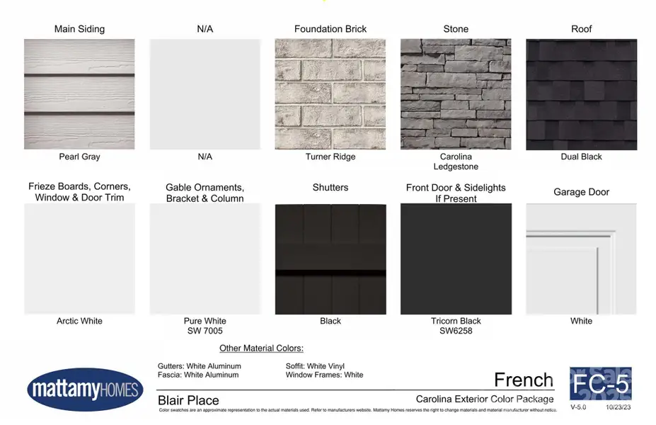 Exterior Color Scheme