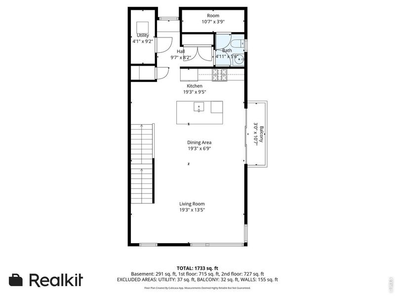 2D floor plan layout of this home in , Broomfield, CO (Image 6).
