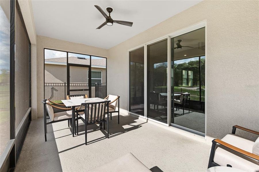 Exterior details and patio area of a home in , Ocala (Image 25).