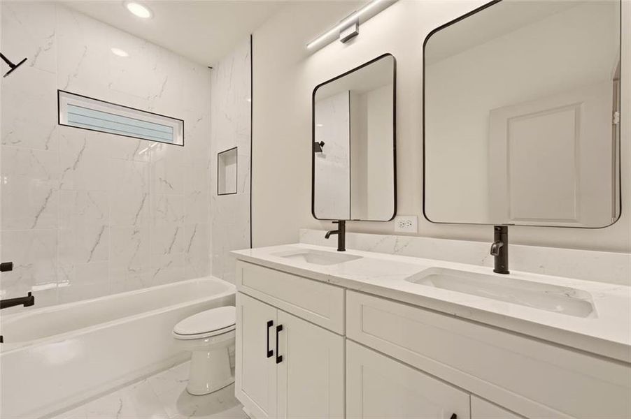 Furnished interior view inside a new home in , Athens (Image 7).