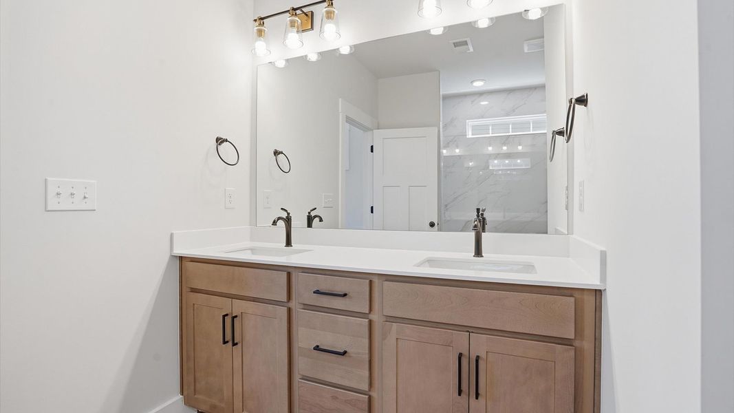 Furnished interior view inside a new home in Foxbank, Gray Court (Image 18).