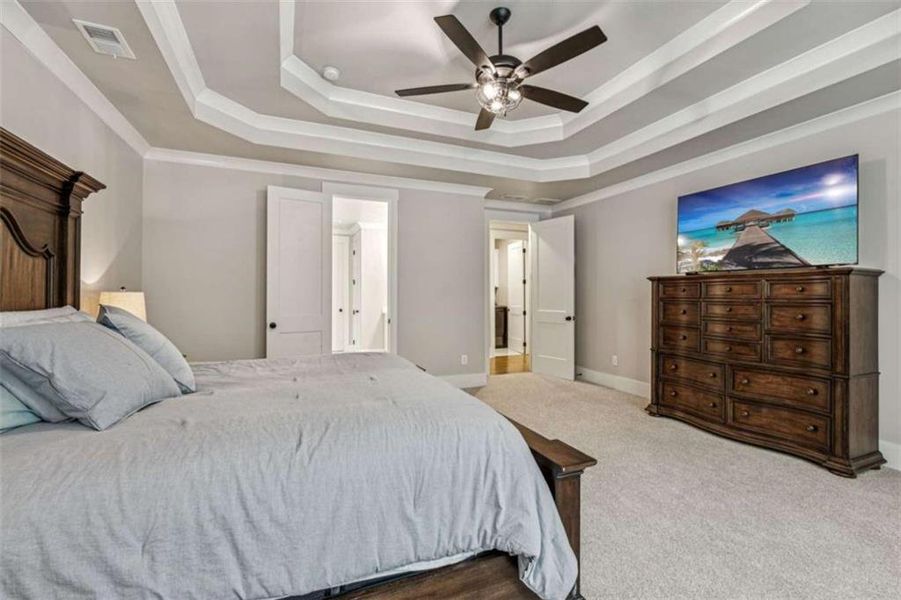 Furnished interior view inside a new home in , Gainesville (Image 52).