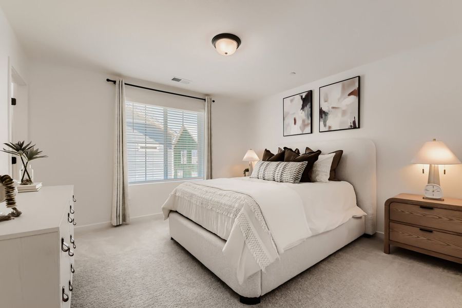 Furnished interior view inside a new home in Barefoot, Firestone (Image 11). Furnished interior view inside a new home in Barefoot, Firestone (Image 11).