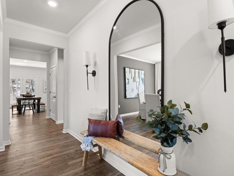 Furnished interior view inside a new home in Falcon Landing, Gainesville (Image 47).