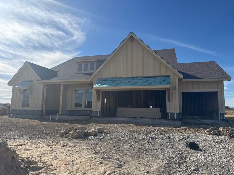 In-progress construction of a new home in Fairview Meadows, New Fairview, TX (Image 3).