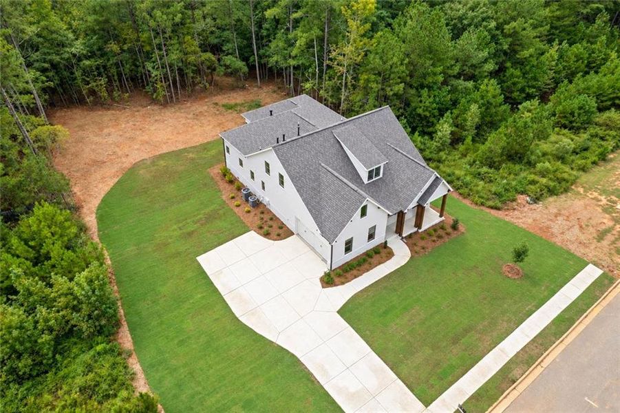 Front exterior of a new home in , Watkinsville, GA, highlighting curb appeal (Image 27). Front exterior of a new home in , Watkinsville, GA, highlighting curb appeal (Image 27).