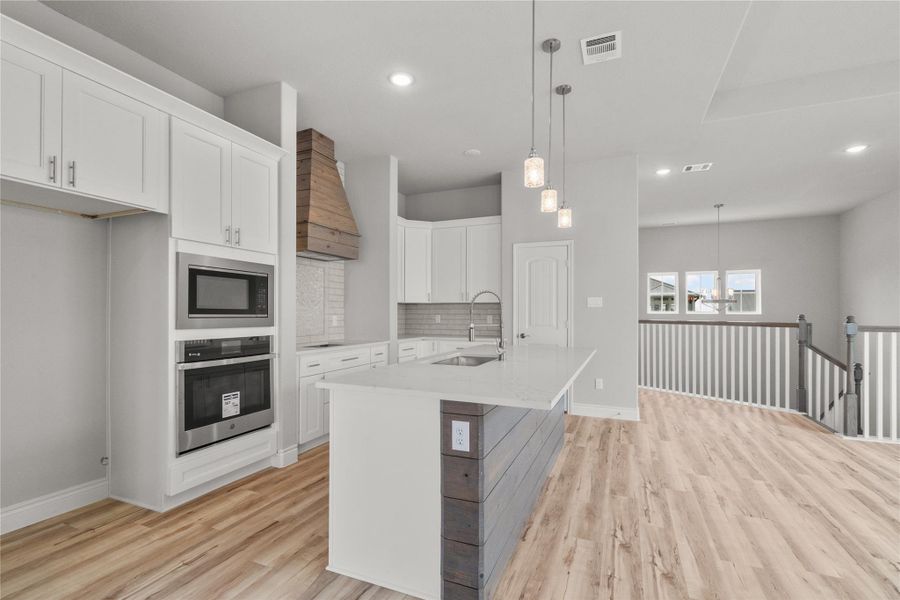 Furnished interior view inside a new home in , Texas City (Image 5). Furnished interior view inside a new home in , Texas City (Image 5).