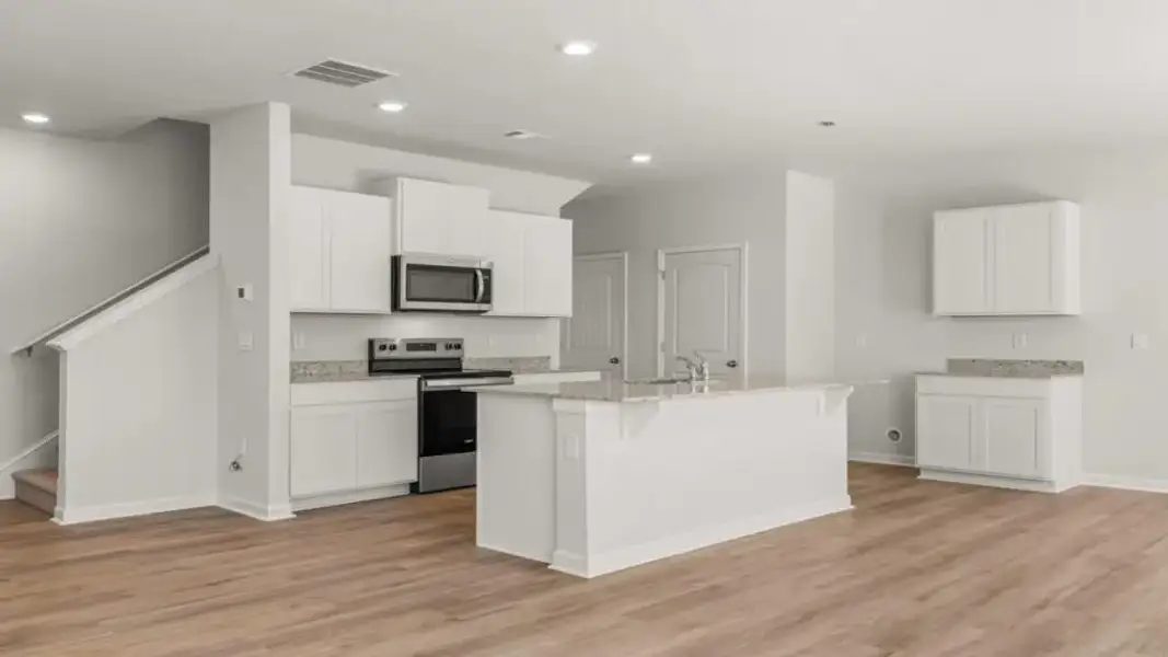 Furnished interior view inside a new home in Aurora Creek, Dallas (Image 5).