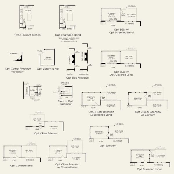 2D floor plan layout for the Newberry by Pulte Homes in Cannon Run, Concord, NC (Image 23). 2D floor plan layout for the Newberry by Pulte Homes in Cannon Run, Concord, NC (Image 23).