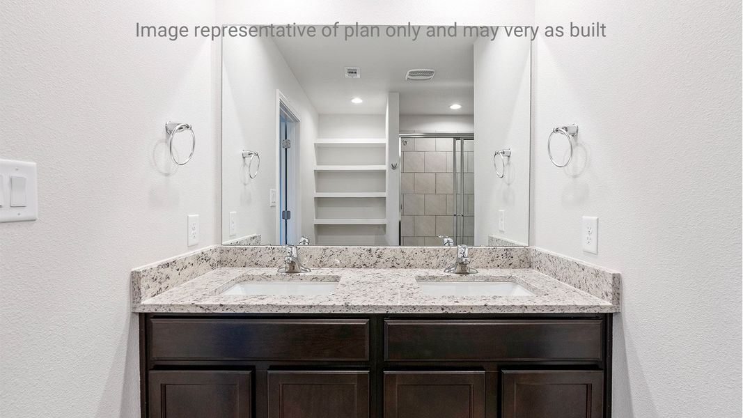 Furnished interior view inside a new home in Royal Oak South, Corpus Christi (Image 11).