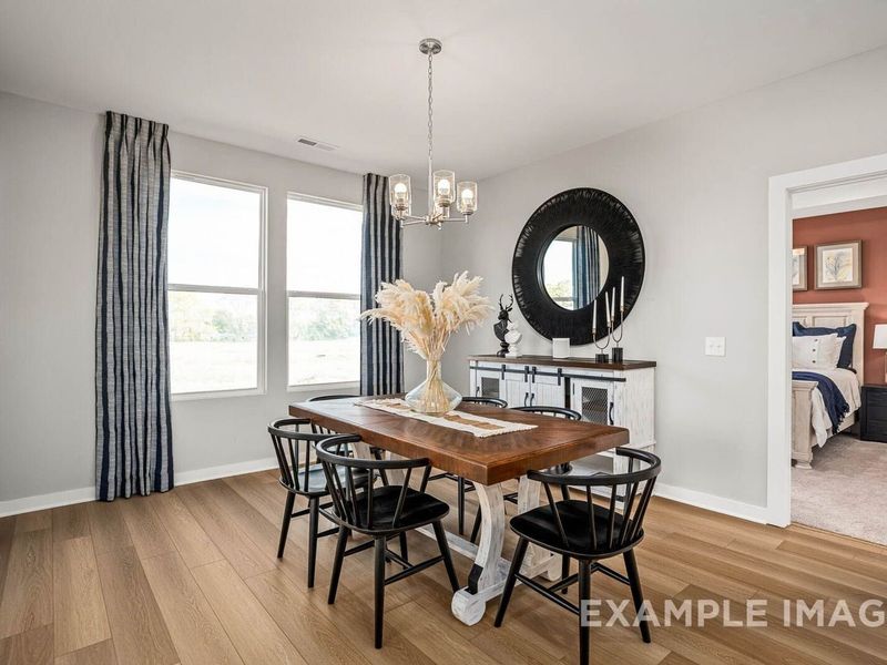 Furnished interior view inside a new home in Calista Farms, White House (Image 18).