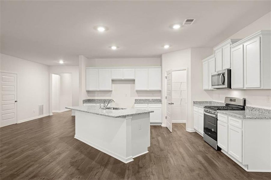 Furnished interior view inside a new home in Bridle Creek, Locust Grove (Image 7).
