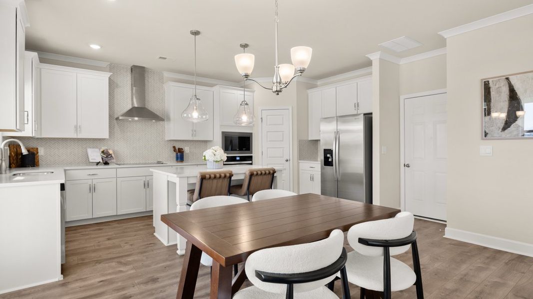 Representative furnished interior of a home built from the Savannah by D.R. Horton in Evergreen Crossing, Locust Grove (Image 14).