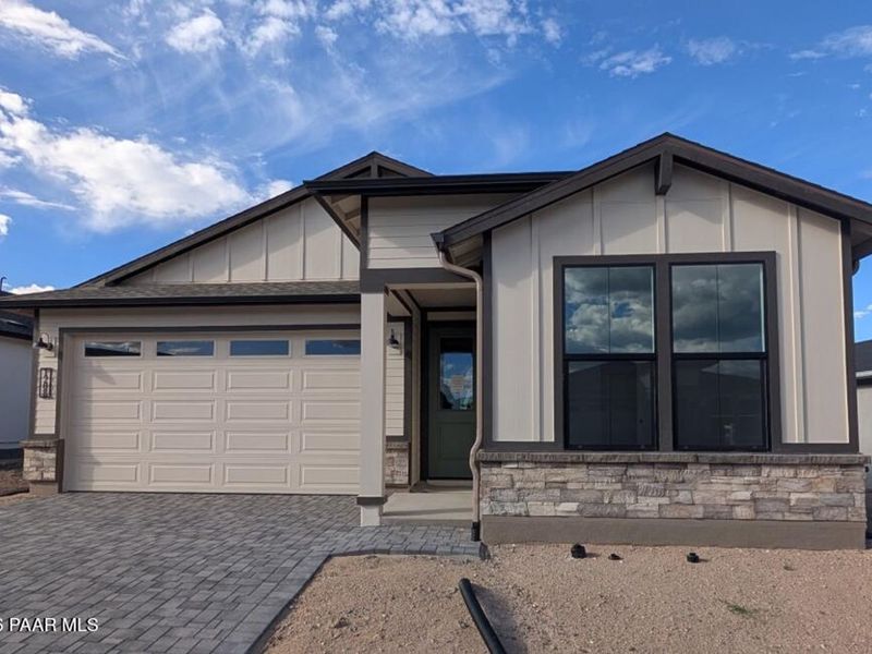 In-progress construction of a new home in South Ranch Destination Collection, Prescott, AZ (Image 13).